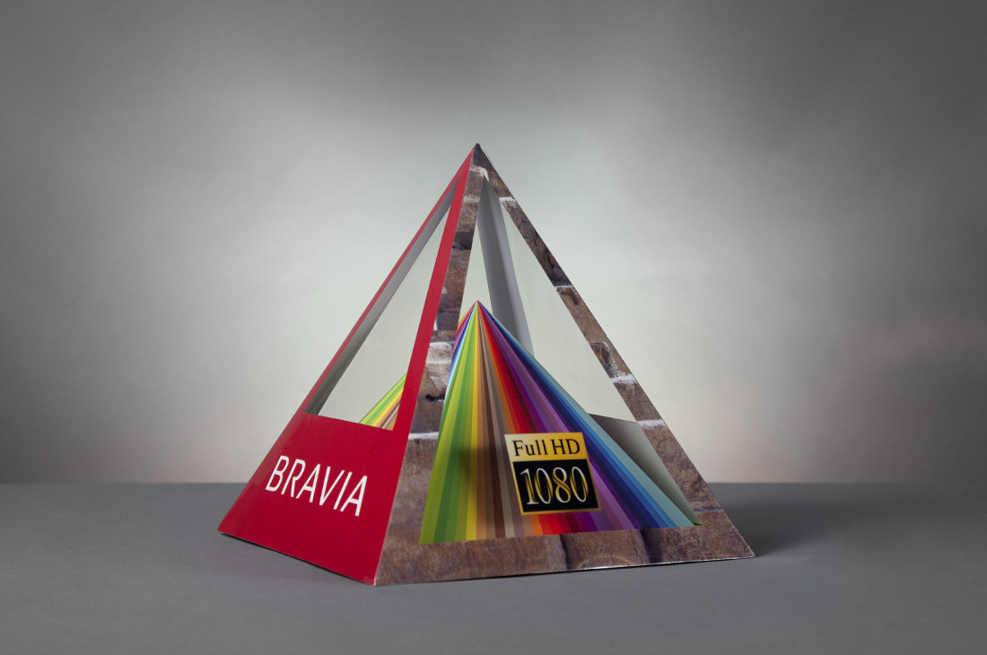 Sony-BRAVIA-Pyramid-Standee